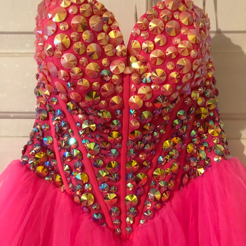 Sherri Hill strapless prom dress!!!